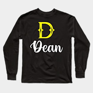 I'm A Dean ,Dean Surname, Dean Second Name Long Sleeve T-Shirt